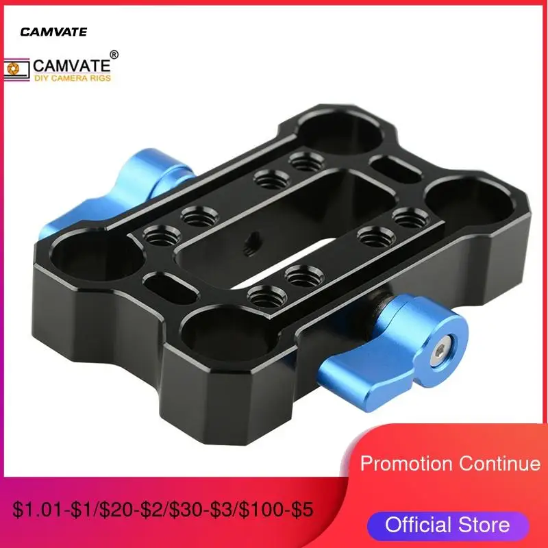 CAMVATE 15 мм высота Riser офсетная печать и отверстиями штанговый зажим с 1/4 &quot 20