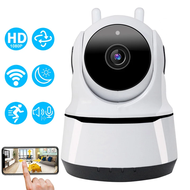 HD 1080P Крытый Wi Fi IP Камера умный дом безопасности Камеры Скрытого видеонаблюдения