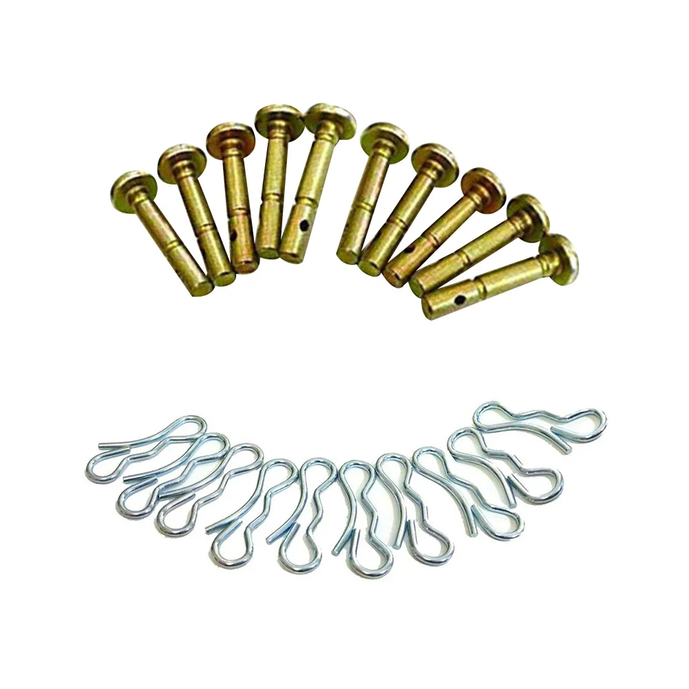 

20pcs Shear Pins Cotters Pins Replacement Kit Cub Cadet For MTD Craftsman 738-04124A 714-04040 Cotterfor Snowblowers Accessories