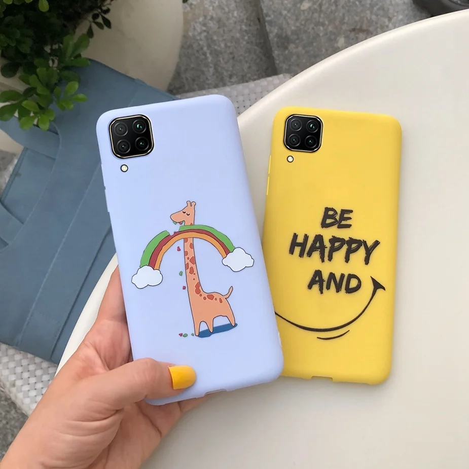 Чехол Nova7i для Huawei Nova 7i 7 i мягкий силиконовый с героями мультфильмов | Мобильные
