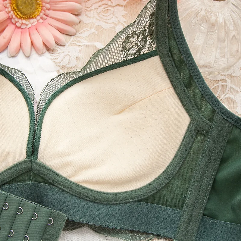 

Non-Steel Ring Bra Lining Cloth Infant Cotton Breathable Beauty Back 2020 New Style Underwear Thick