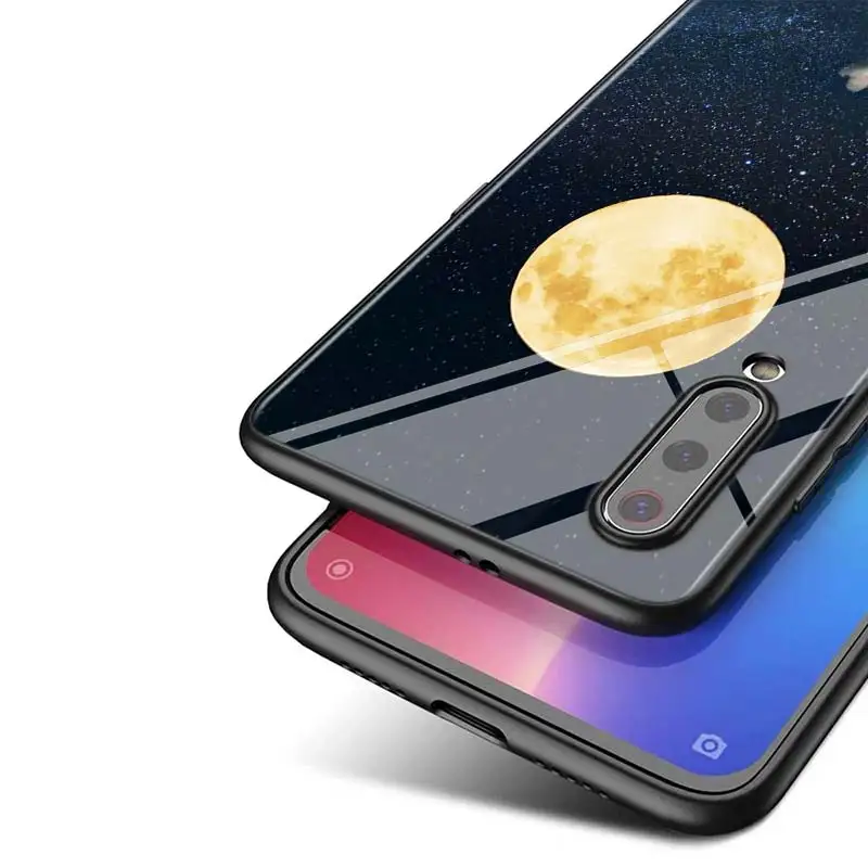 

Moon Star Printed For Xiaomi Mi Note 10 Ultra 5G 9 SE 8 A3 A2 A1 6X Poco M2 Pro Play F1 Lite 5G Bright Black Phone Case