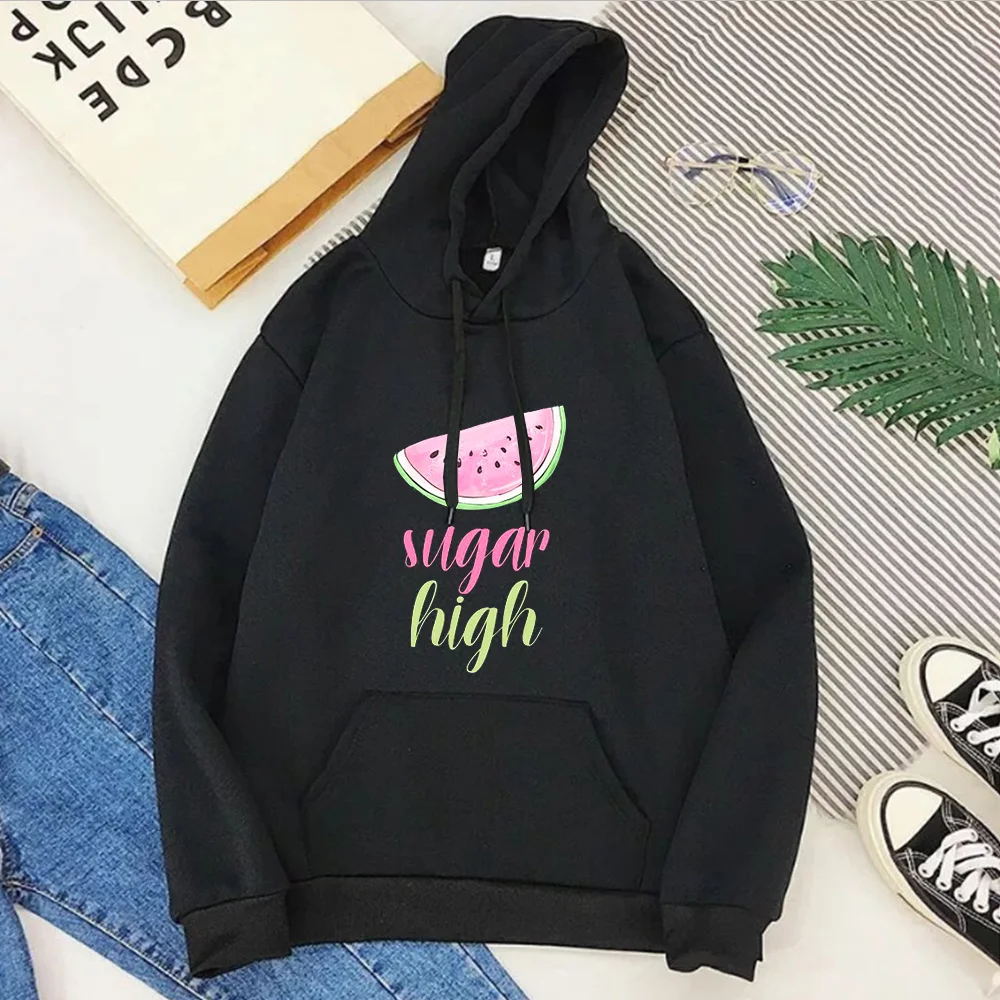 

Watermelon Sugar Sweatshirt Women Good Vibes Oversized Hoodie Harajuku Girls 2021 Bohemian Womens Clothing Harry Styles XL