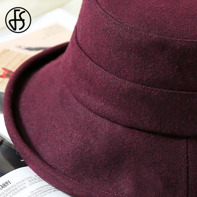 FS черная шляпа Для женщин рыбаков в новом дизайне Кепка теплая зимняя с Широкими