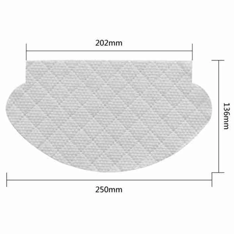 Replace Mop Cloth Rags Disposable Mops for ECOVACS DX55 T5 DJ65 DV35 DV33 DV37 Vacuum Cleaner Moping Pads | Дом и сад