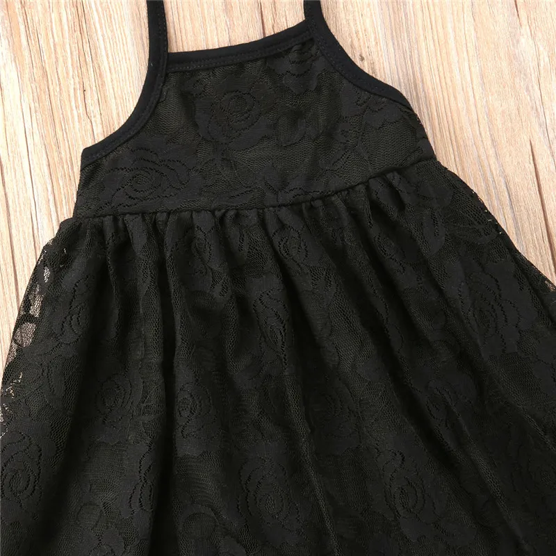 PUDCOCO/детское кружевное длинное платье макси с цветочным принтом для девочек