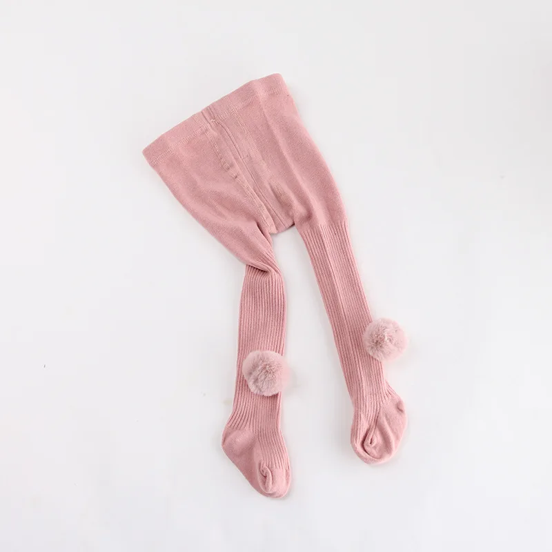 ball pink PP/детские колготки; хлопковые детские колготки; детские чулки с рисунком; детские колготки для мальчиков и девочек; От 1 до 8 лет; чулки для малышей - Цвет: ball pink