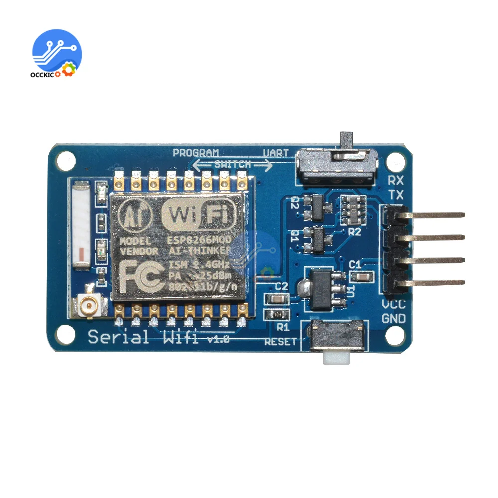 ESP8266 ESP-07 ESP07 Wifi серийный трансивер модуль беспроводной платы 3 В 5 в 8N 1 TTL UART