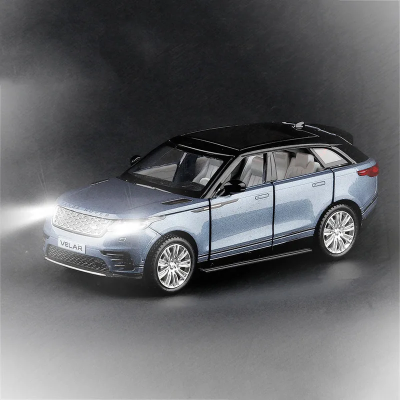 1/32 велар сплав внедорожная модель SUV Моделирование игрушечных автомобилей оттяните назад коллекция света музыкальный автомобиль игрушечная машинка для детей