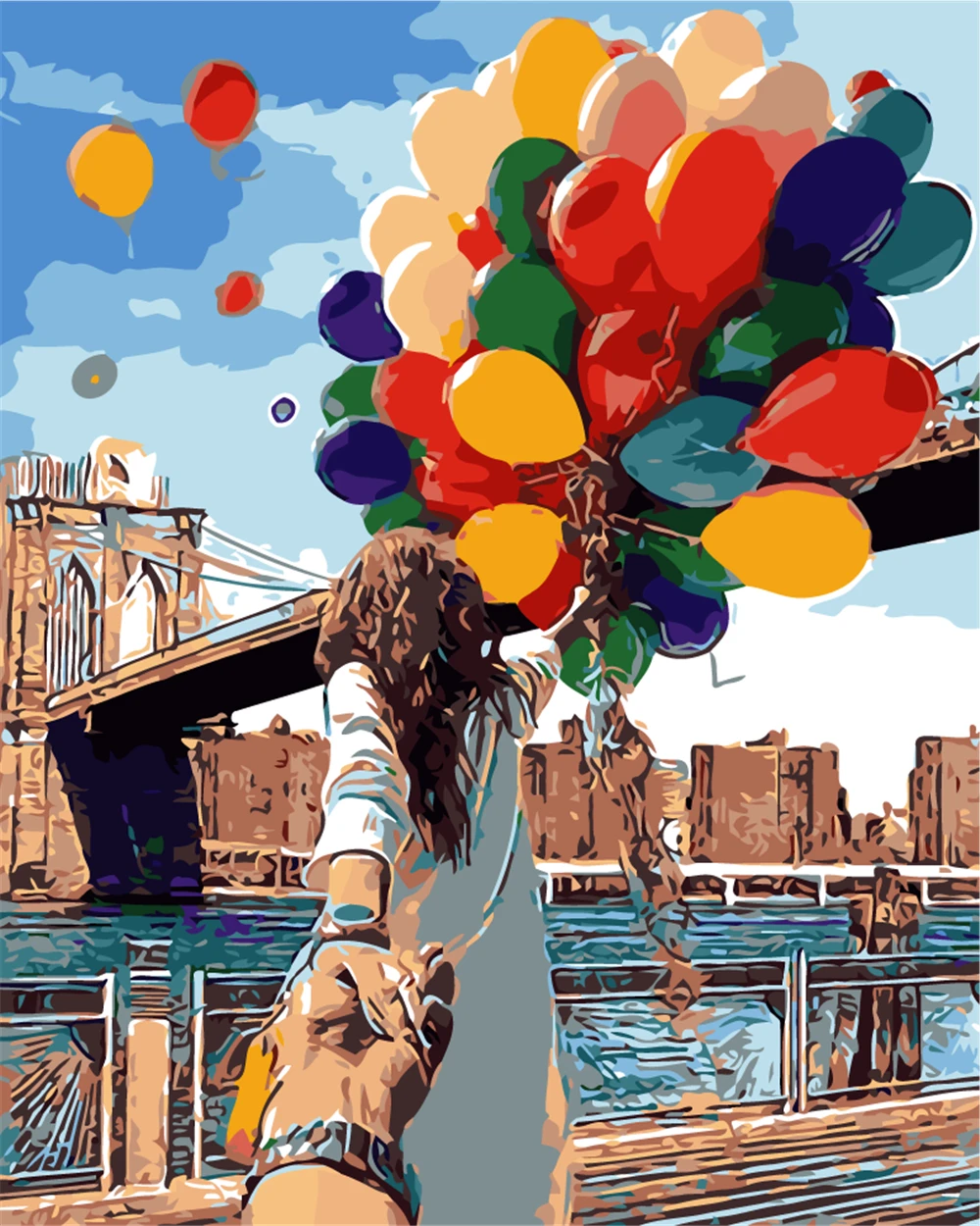

Hold Hands Series Diy Painting Number Diy Oil Paint By Numbers Kit Painting Canvas Painting By Numbers For Kids Adults Art Paint