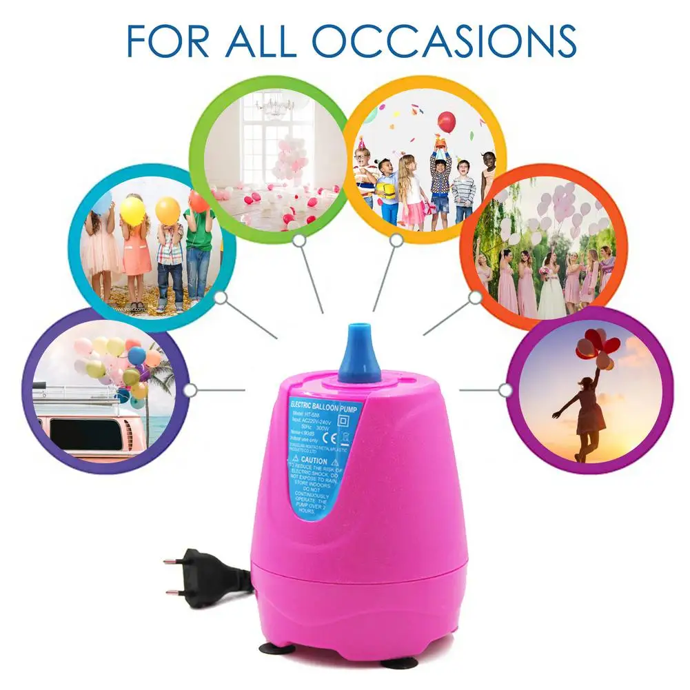 

Электрический насос для воздушных шаров, портативное рандомное надувание для детской колонки, воздушный вентилятор, реквизит для рождеств...