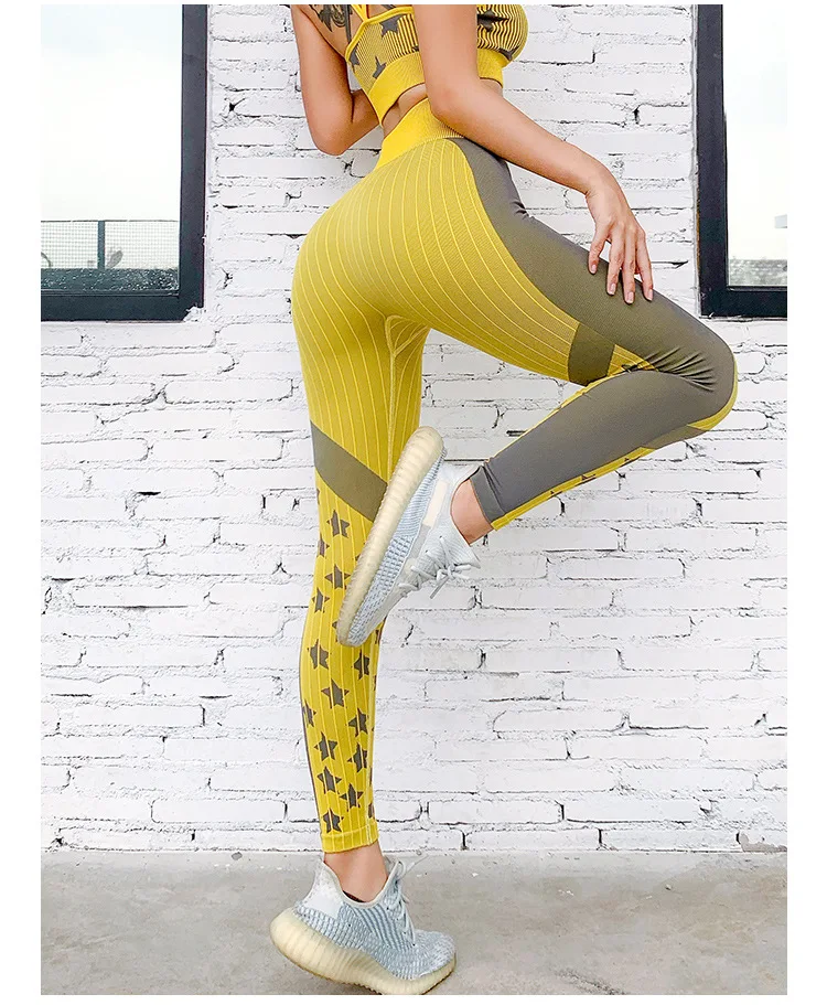 

High Waist Women Gym Pants Full Length Fitness Leggings Women Gym Pants Quick Dry Legging