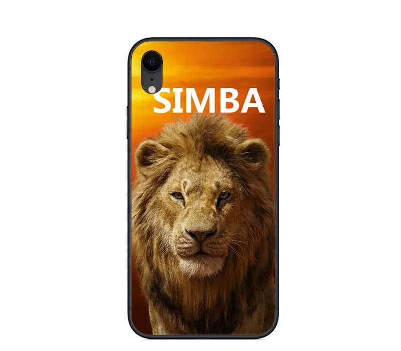 TPU Мягкий силиконовый чехол для телефона Lion King Simba из ТПУ для Apple iPhone 8 7 6 6S Plus X XS MAX 5 5S SE XR чехол Coque Capa - Цвет: TPU