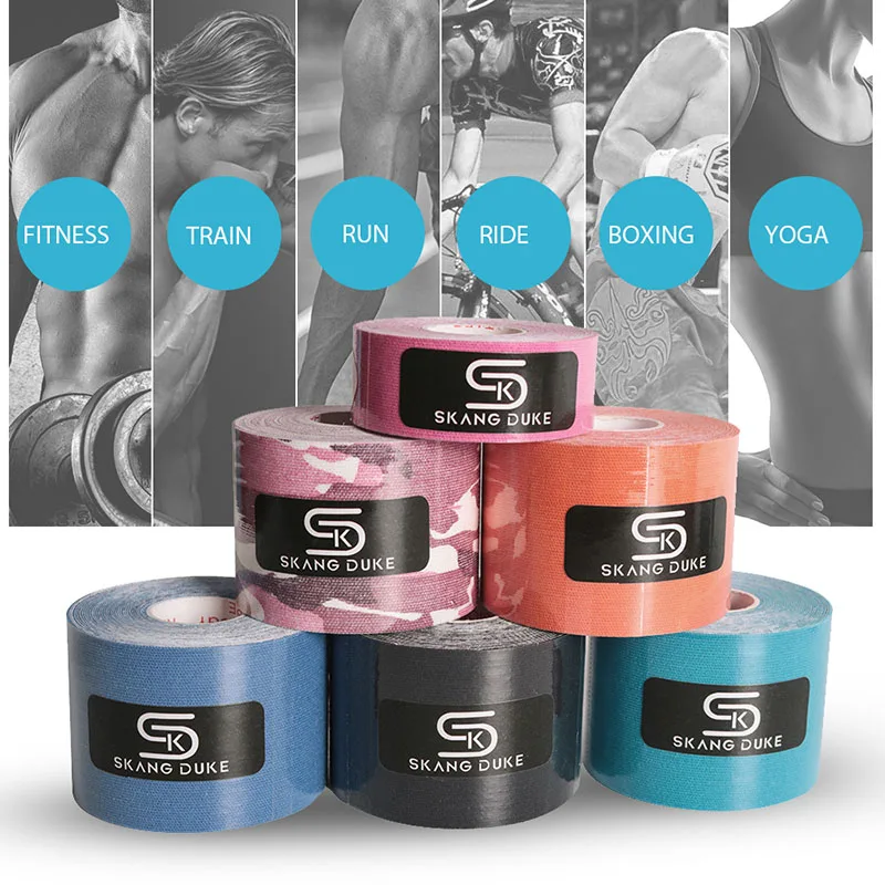 Эластопласт спортивный бандаж медицинская кинезиологическая лента клейкая