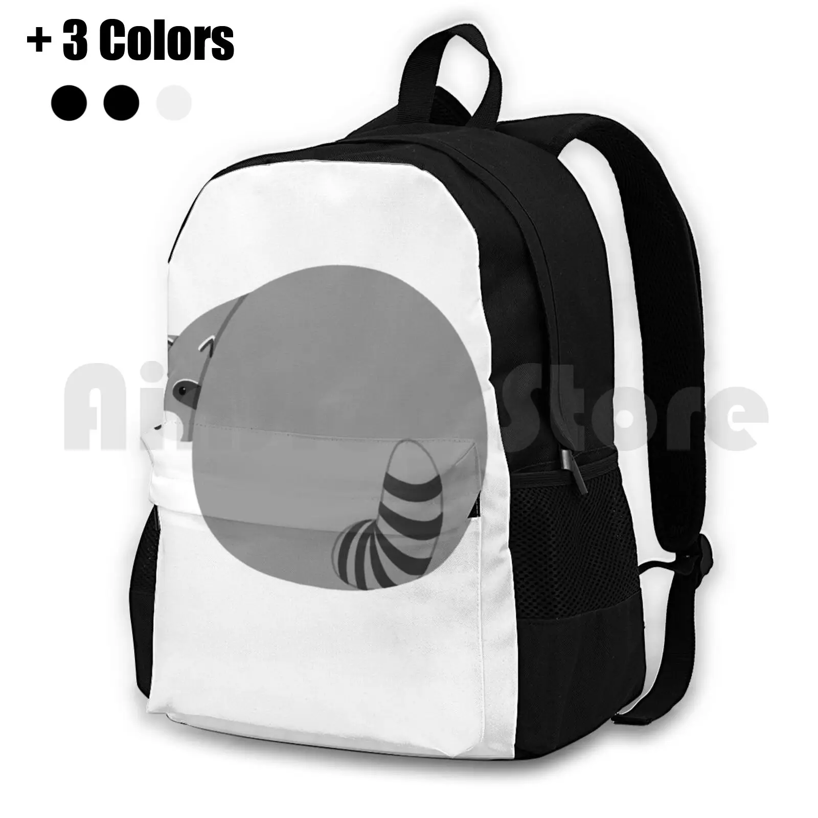 

An Absolute Unit Raccoon Butt Outdoor Hiking Backpack Waterproof Camping Travel Raccoon Cute Raccoon Fat Raccoon Chubby Raccoon