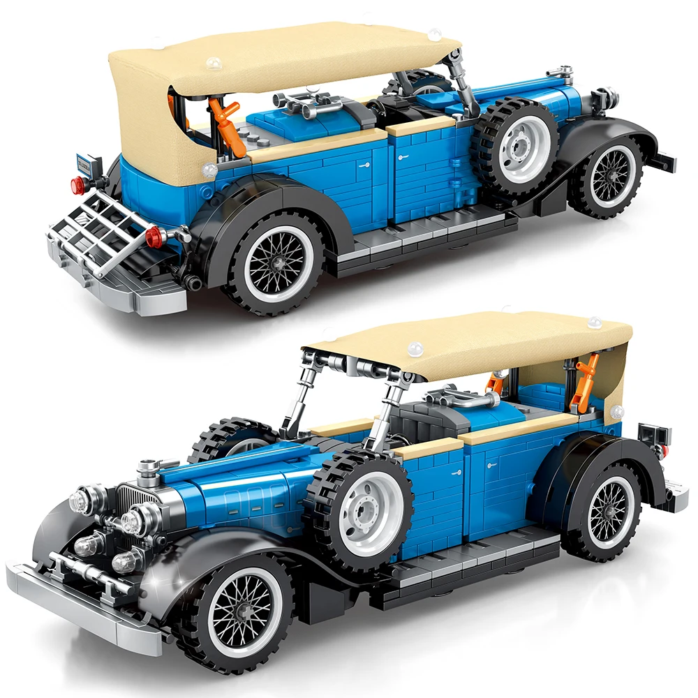 

785 шт., классические винтажные строительные блоки