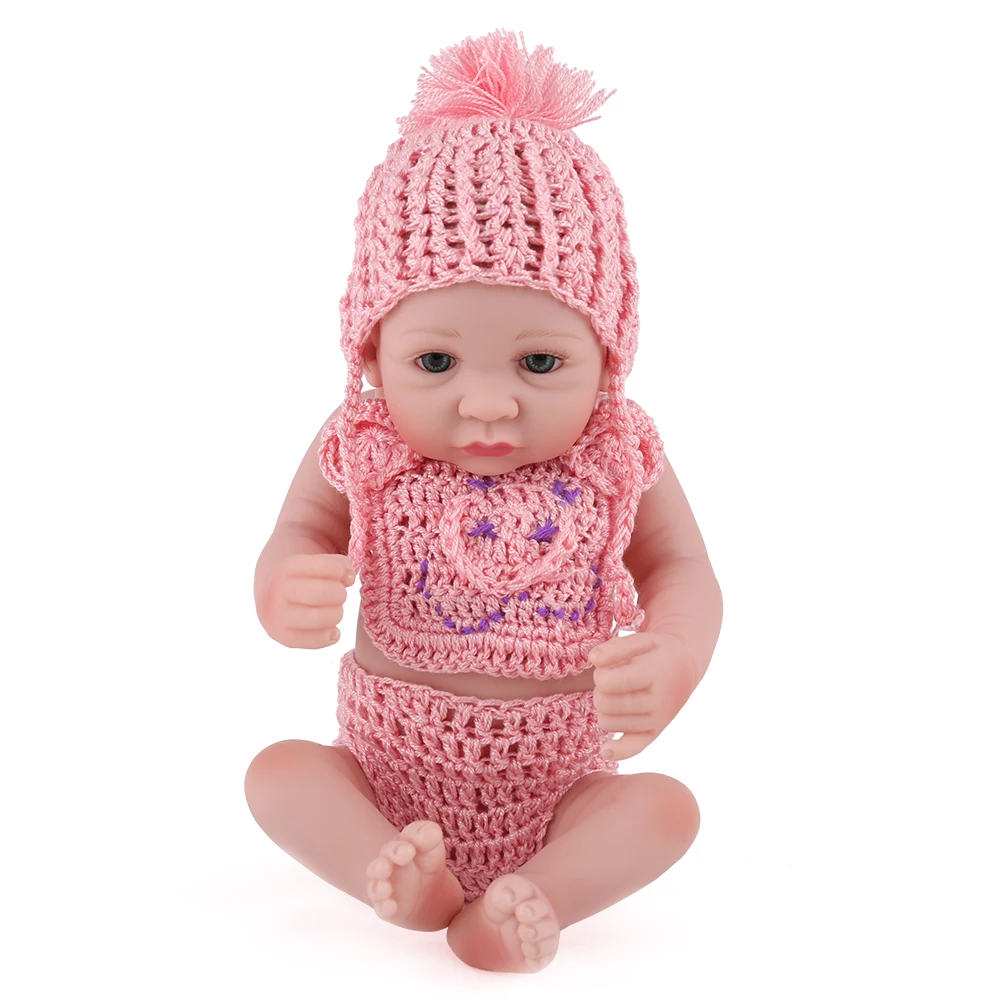 NPKDOLL Куклы реборн Игрушки девочка 10 дюймов подарок силиконовый Полный винил