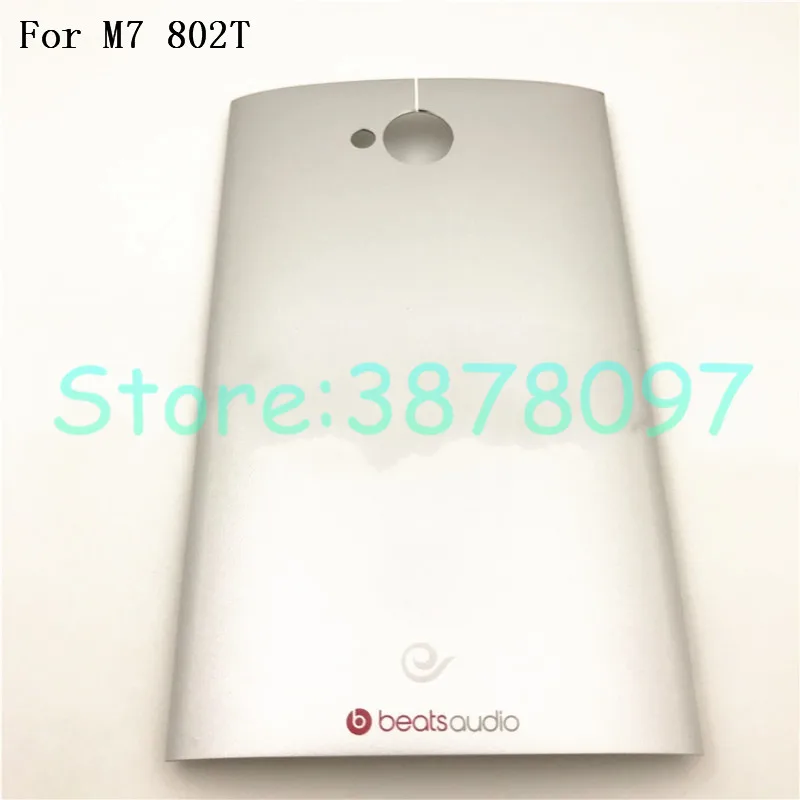 Новая задняя металлическая крышка аккумулятора для HTC One Dual Sim M7 802t 802d 802w Задняя