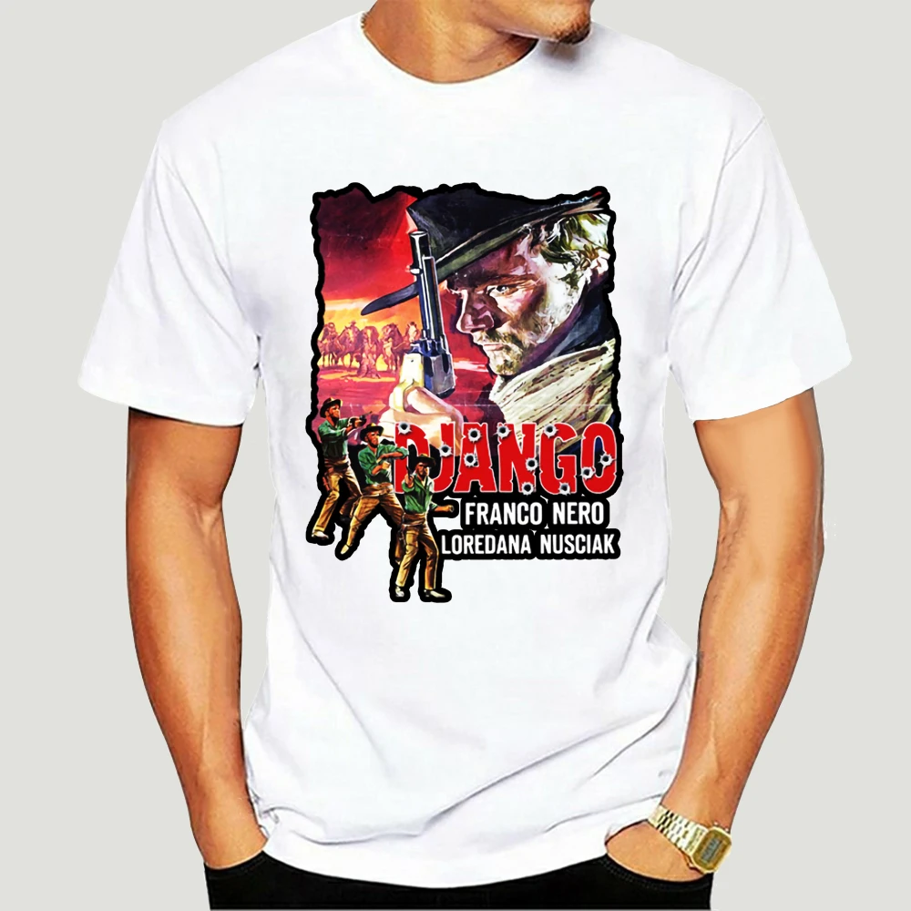 

Django Vintage Western Movie Cowboy Franco Nero T-Shirt Men's-5252A