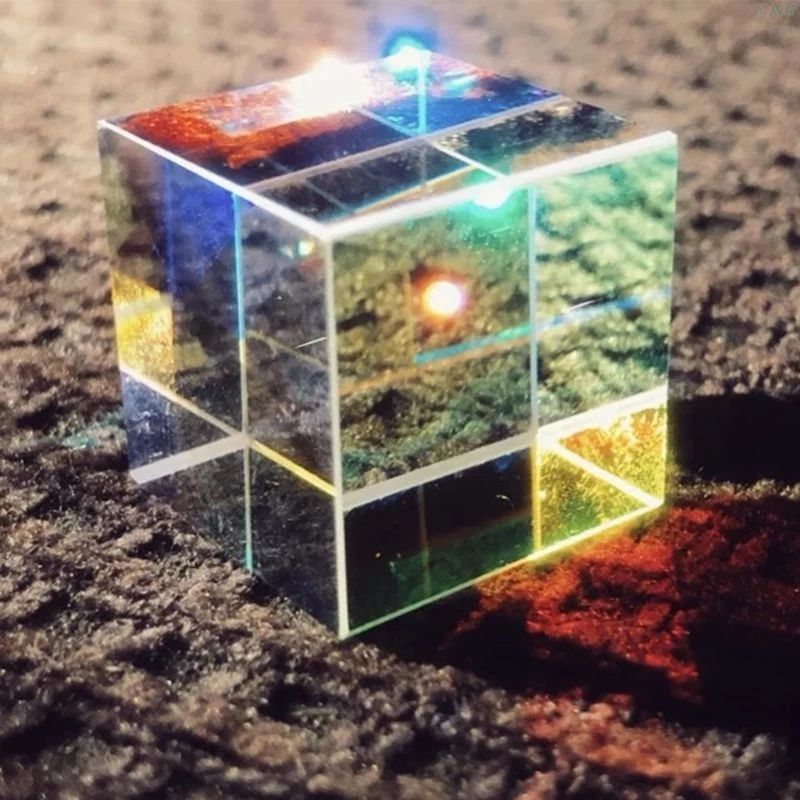 Цветной сплиттер расческа кубический Кубик из дихроической призмы RGB оптическое