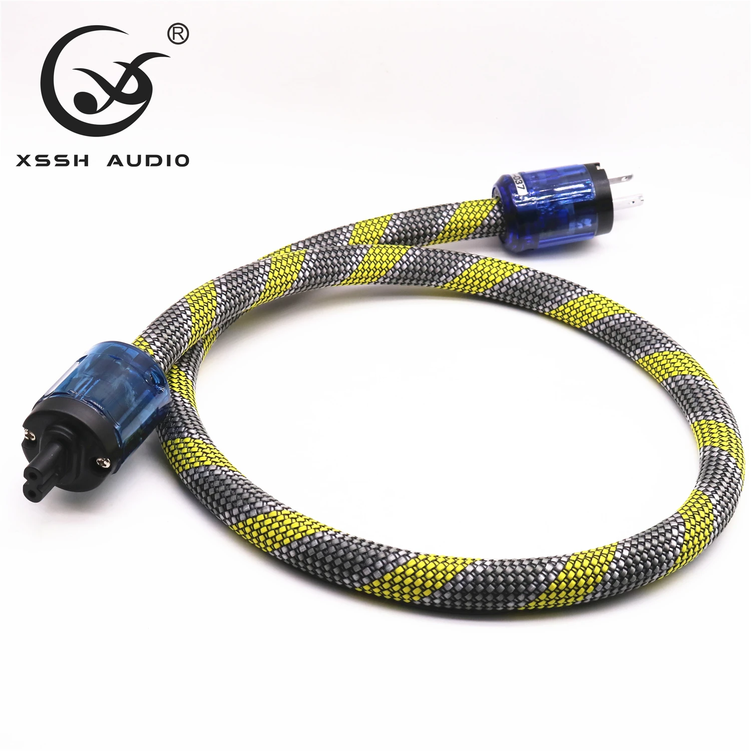 Hi Fi аудио кабель питания переменного тока с Чистая медь покрытие разъем US версия