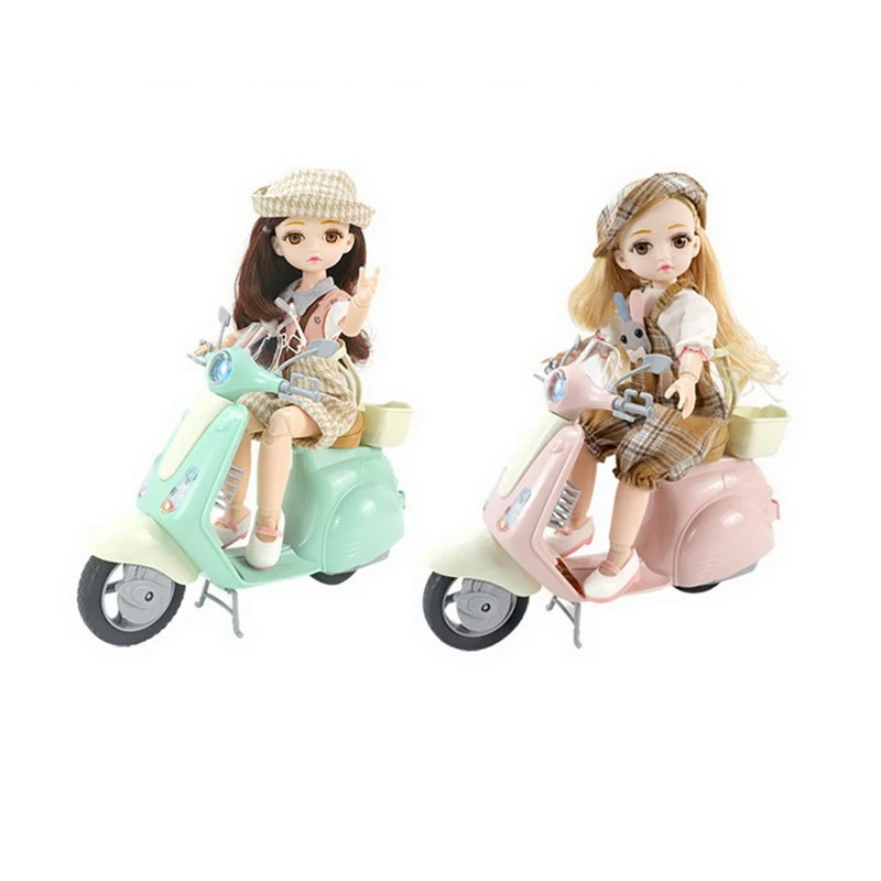 

New 10 Inch Locomotive Girl Style BJD Dolls 1/6 Many Joints Movable 30 CM Beautiful Clothes Dress Up Make Up BJD Dolls for Girls