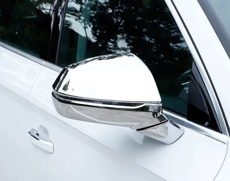 

for Dedicated to Audi Q5L rearview mirror cover ABS plating rearview mirror protective cover Q5L decoration Q5L modification