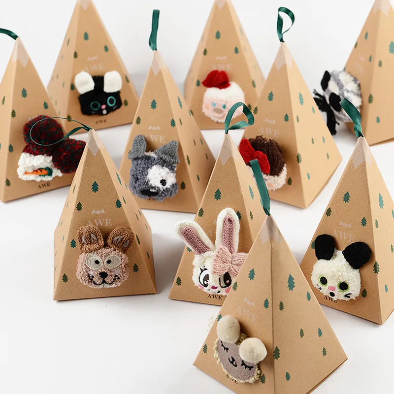 Рождественские носки толстые повседневные женские милые зимние с героями