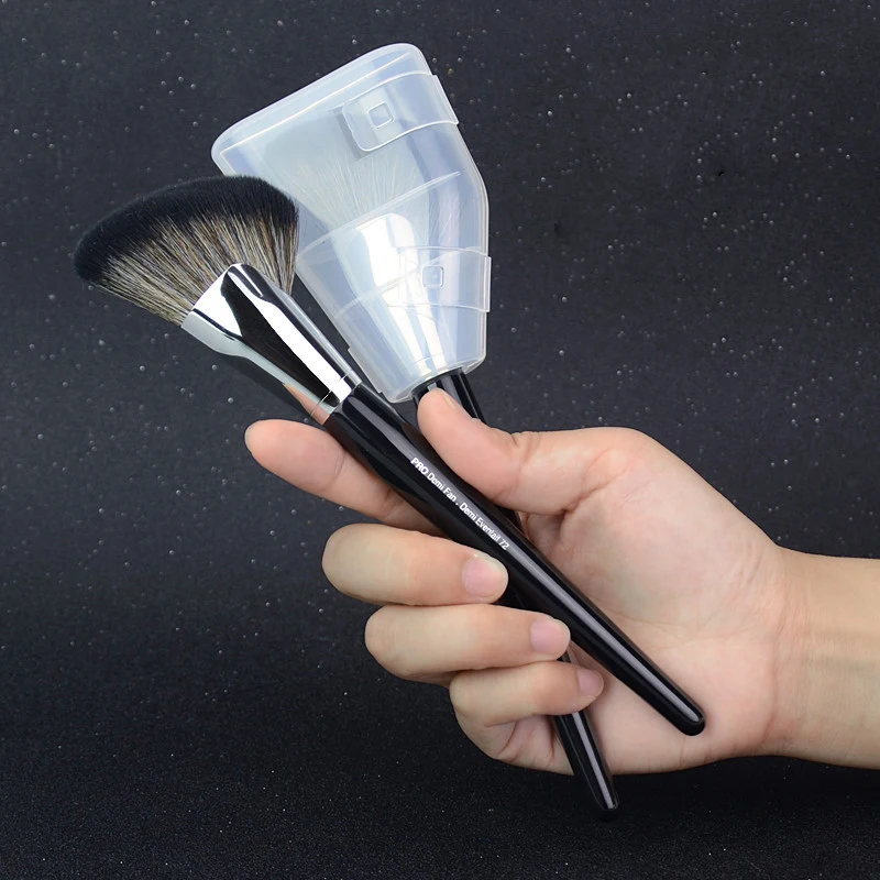

SEP 72# Makeup Brushes With Cover Fluffy Contour Brush Sculpting Brush Large Shadow Blush Make Up Brush Cosmetic Tool
