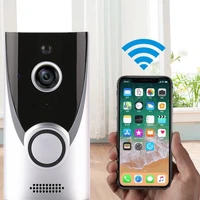 wifi doorbell smart wireless video doorbell intercom waterproof security outdoor door phone camera 720p hd home monitor pir