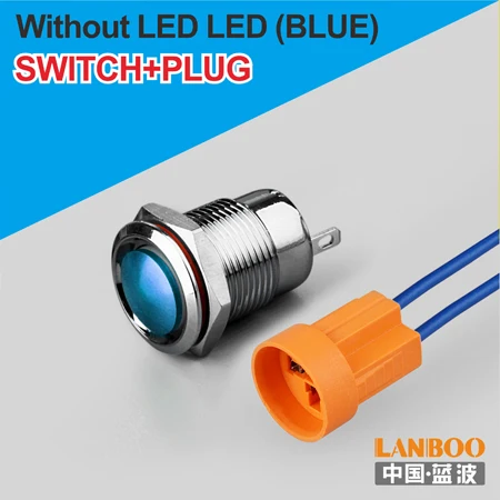B Oxide Button Plug 12 мм кнопочный мини-переключатель с мгновенный или самоблокирующийся переключатель с многоцветной оксидной головкой - Цвет: B Oxide Button Plug