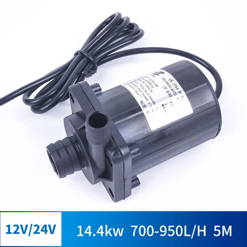 Мини 12V 24V 1000Lm3/ч мульти-Функция бесщеточный высокая Температура Водонепроницаемый погружной насос для сада воды