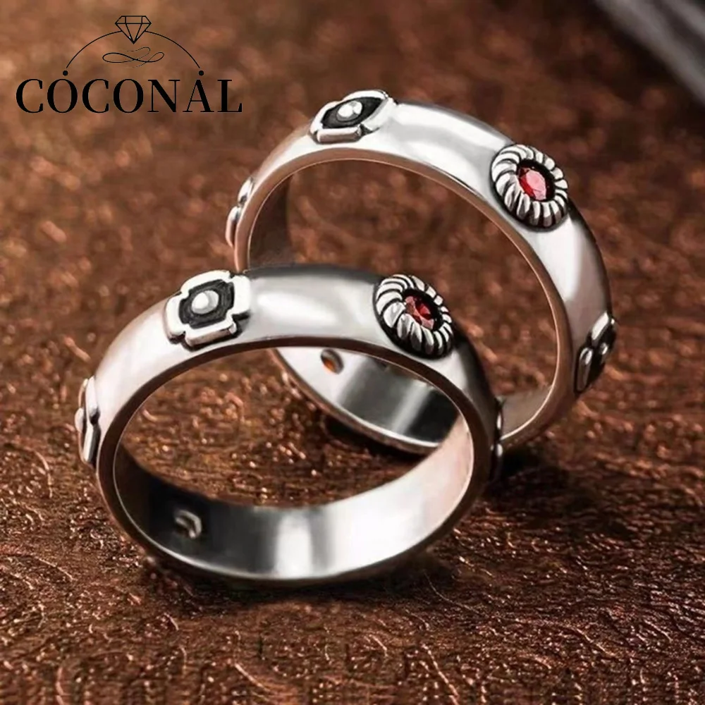 

COCONAL Anime Howl's Moving Castle Ring Hayao Cosplay Howl Sophie Metal Adjustable Unisex Rings Jewelry Prop Accessories Gift