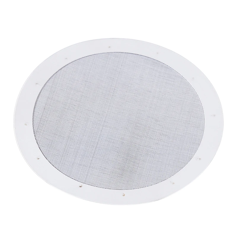 Серебряный многоразовый фильтр для кофе из тонкого металла сетка нержавеющей