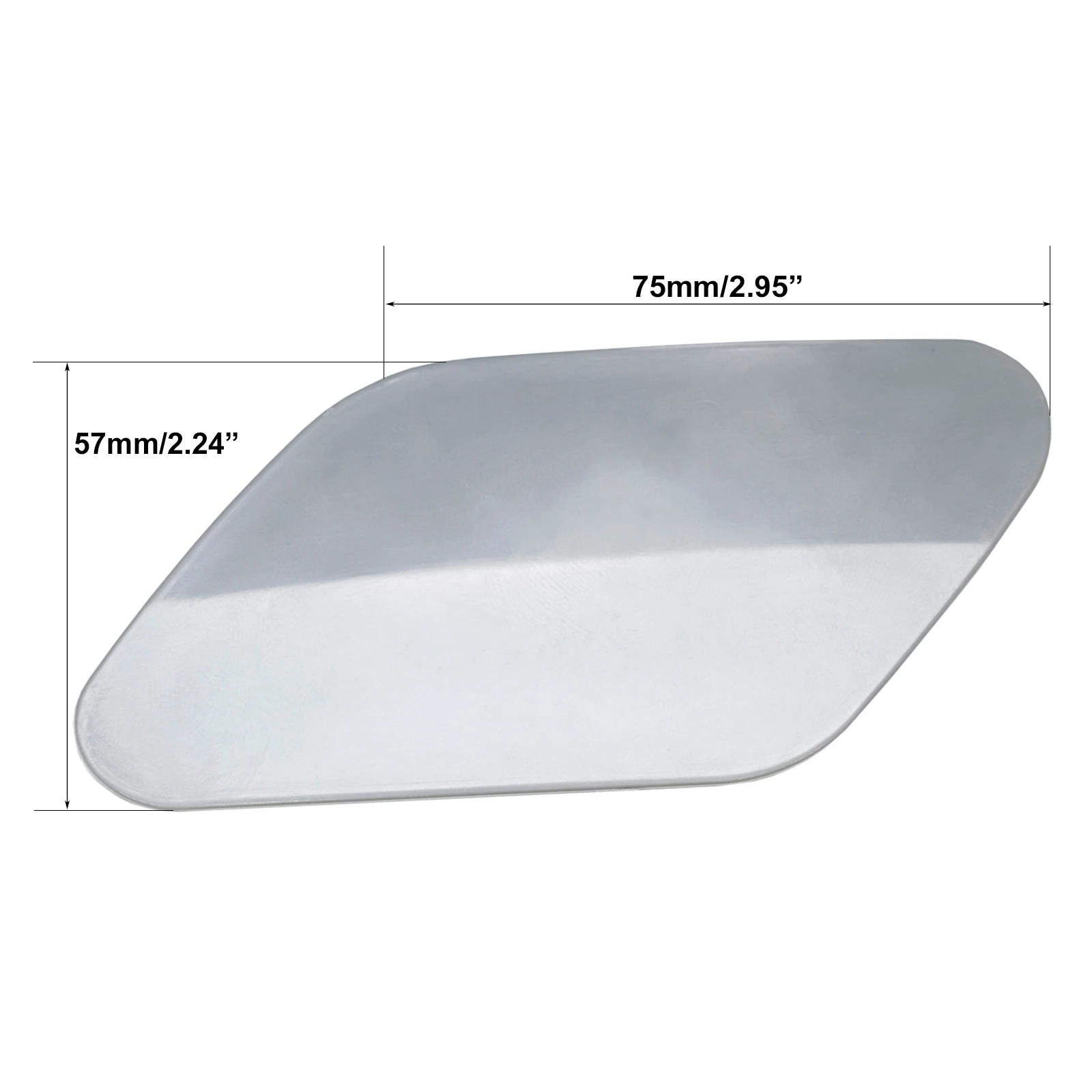 Передний бампер налобный фонарь Омыватель Струйная Крышка незагрунтованная