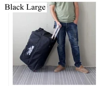 100 l large capacity travel rolling luggage bags on wheels men trolley bags wheeled bag travel luggage suitcase baggage bags
