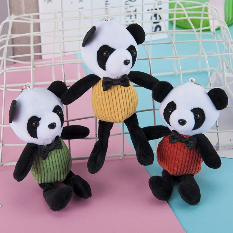 16 см кавайная подвеска в виде животного брелок мягкая плюшевая игрушечная панда