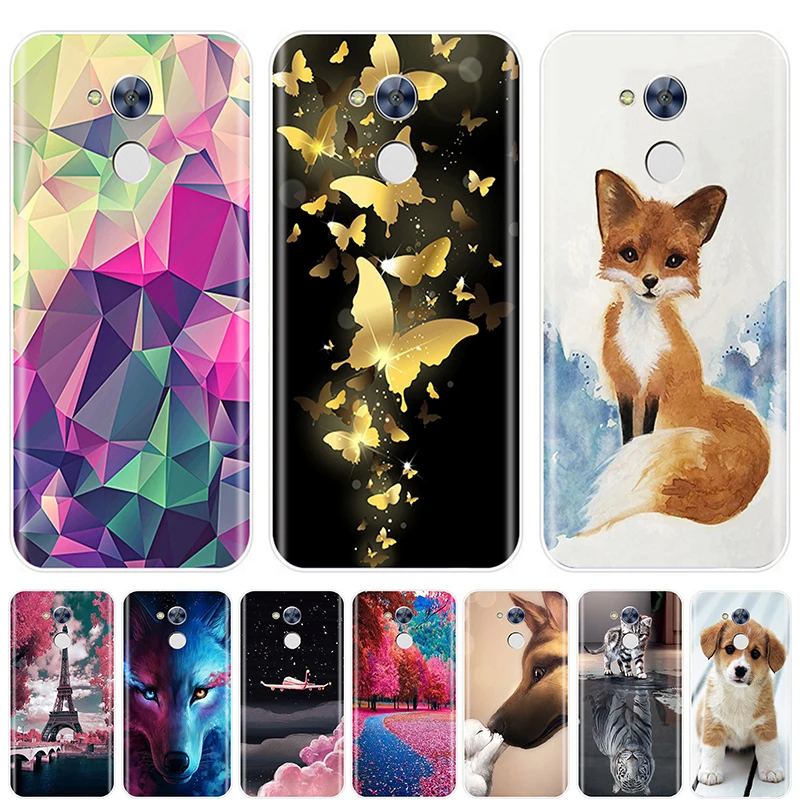

Phone Case For Huawei Honor 6A 6X 6C Pro Soft Silicone TPU New Pattern Back Cover For Huawei Honor 5C 5X 4C 4X Case