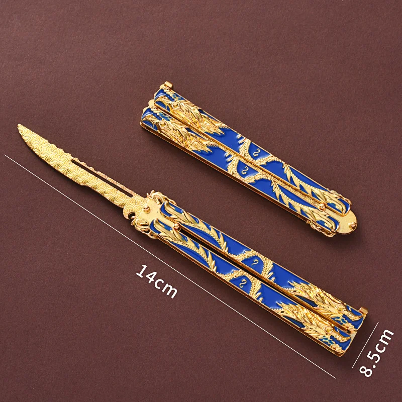 Складной нож бабочка из цинкового сплава 14 см|Ножи| |