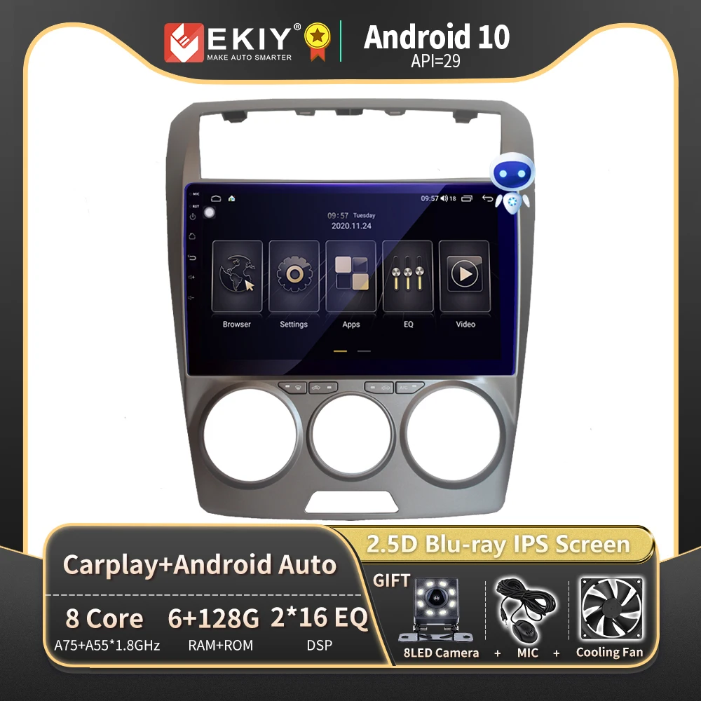 

EKIY T900 6 128G 8 CORE Android 10 для FAW Besturn B50 2009-2012 Автомобильный радиоприемник Мультимедийный видеоплеер Blu-ray IPS Экранная навигация GPS Авторадио Стерео ...