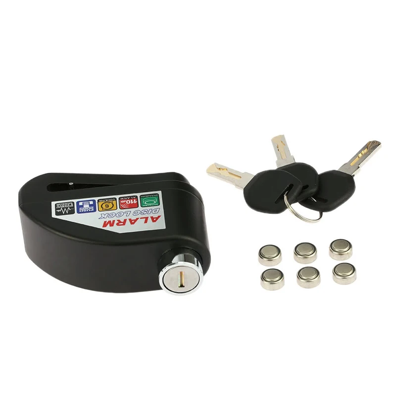 Универсальная Водонепроницаемая Блокировка диска тормозного для мотоцикла