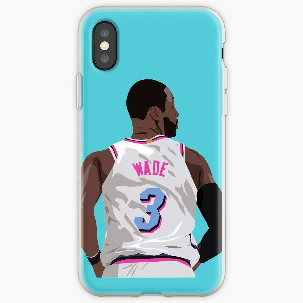 Dwyane Уэйд Bac для iPhone 11 X XS Max XR милый кот Том чехол iphone 8 7 6 6S Plus Мягкий силиконовый