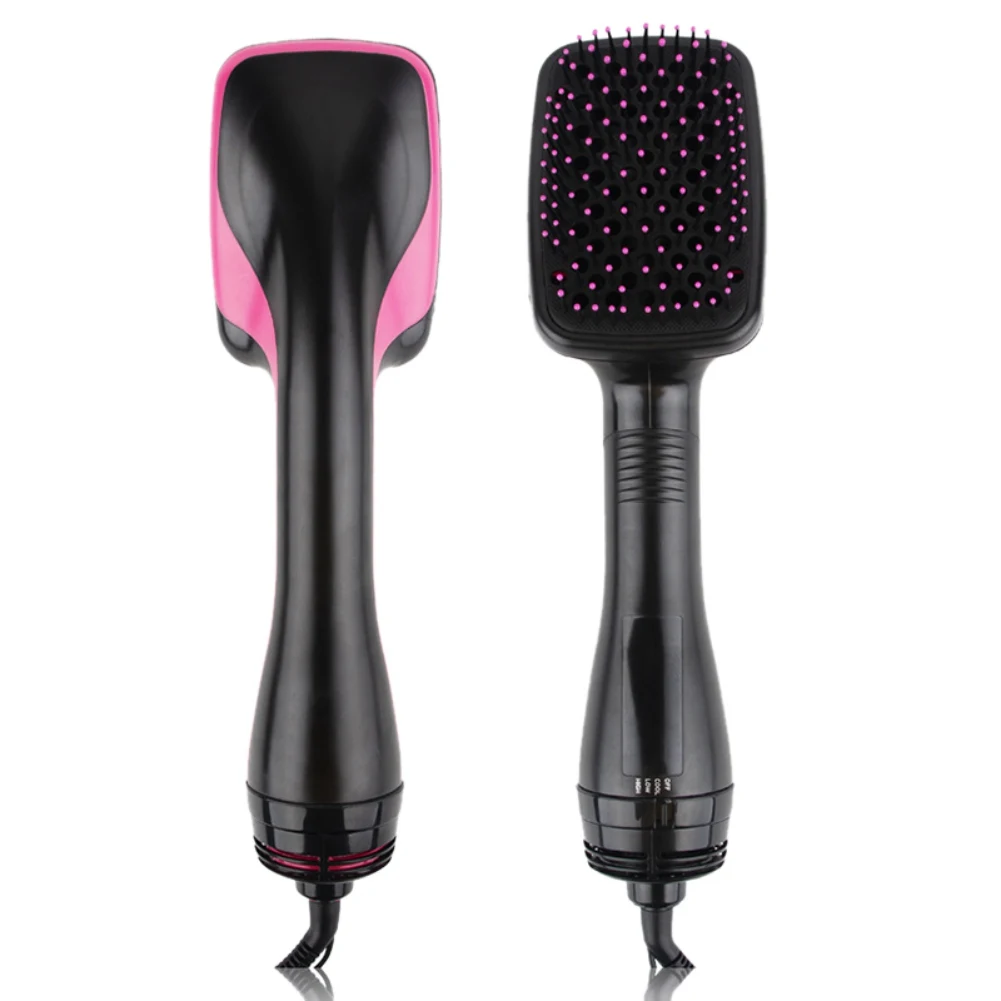 

Multifunctional Electric Hot Air Comb Dry Wet Dual Purpose Hair Dryer Straight Hair Comb EU Plug New Arrival