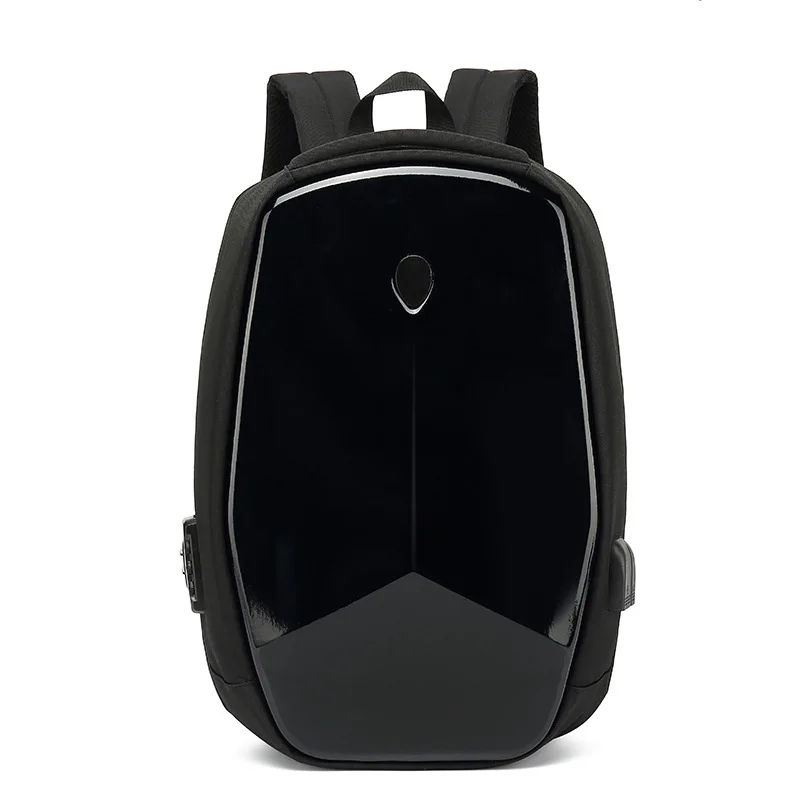 

New Anti-Theft Waterproof School Backpacks USB Charging Earphone Connect Men Business Travel Bag Backpack EVA Hard Shell Bags