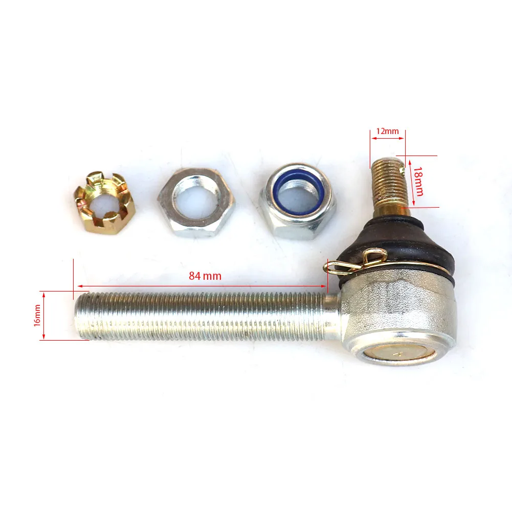 Один шт. правая резьба M16 * M12 болт рулевой тяги конец шаровой шарнир для 150cc 250cc