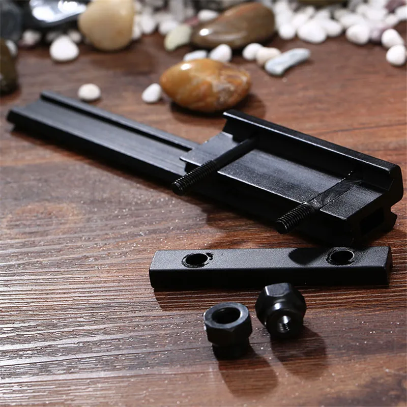 

20MM Tactical Metal Picatinny Weaver Rail Scope Extension QD Long Riser Mount Base Adapter Converter For Hunting & Skirmish Play