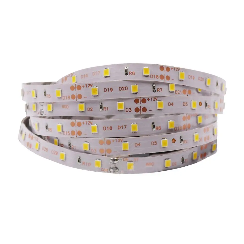 

5m 2835 LED Strip Light 12V DC 60LED 480LED Pixels Strip Flexible Led Tape Lights Ribbon Cold White Warm White Blue Decoration