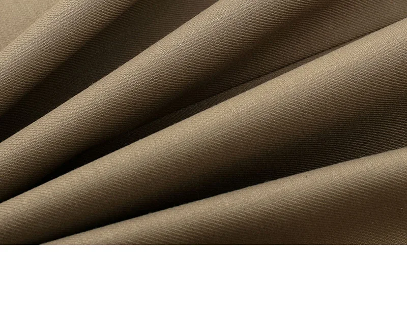 

[EAM] Women Khaki Brief Big Size Short Blazer New Lapel Long Sleeve Loose Fit Jacket Fashion Tide Spring Autumn 2021 1DE01630