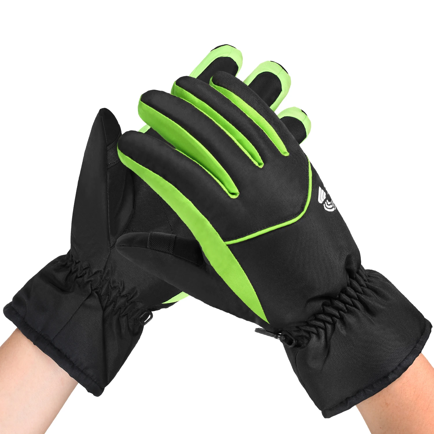 Уличные зимние теплые мужские и женские лыжные перчатки водонепроницаемые