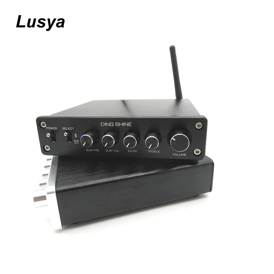 Bluetooth 5 0 TPA3116 50 Вт + 100 2 1 высокая мощность Hi Fi сабвуфер усилитель плата класс D H2
